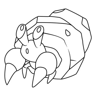 Pokemon Dwebble #057