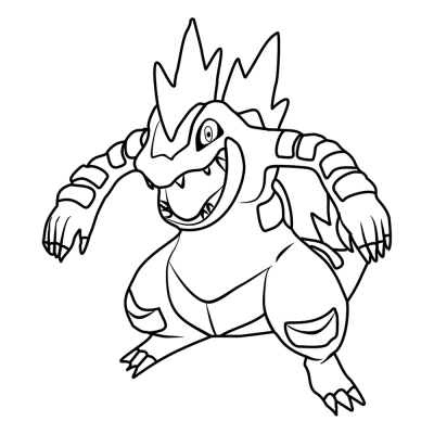 Pokemon Feraligatr #0160