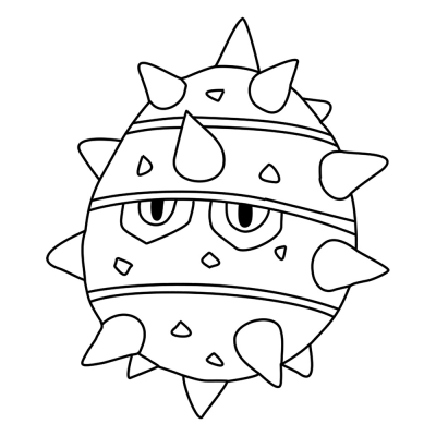 Pokemon Ferrothorn #0597