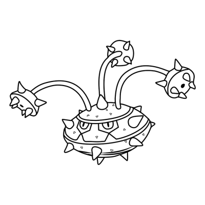 Pokemon Ferrothorn #0598