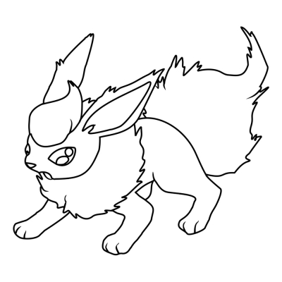 Pokémon Flareon #0136