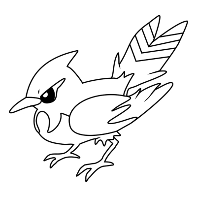 Pokemon Fletchinder #0662