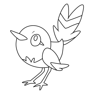 Pokemon Fletchling #0661