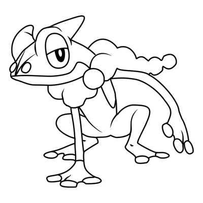 Pokemon Frogadier #0657