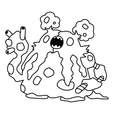 Pokemon Garbodor #0569