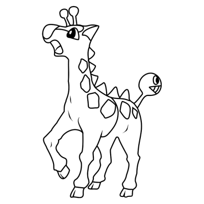 Pokemon Giraffarig #0203