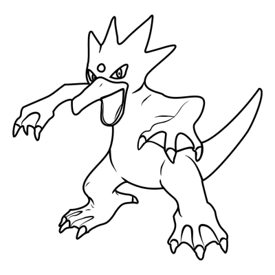 Pokémon Golduck #0055