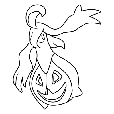 Pokemon Gourgeist #0711