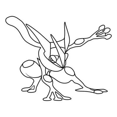 Pokemon Greninja #0658