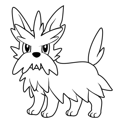 Pokemon Gerdier #0507