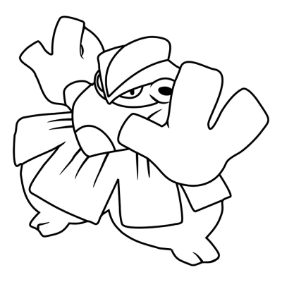 Pokemon Hariyama #0297