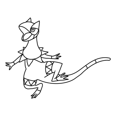 Pokemon Heliolisk #0695