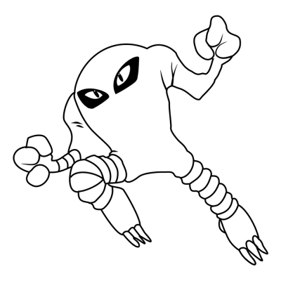 Hitmonlee Pokémon #0106