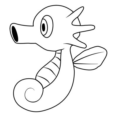 Pokemon Horsea #0116