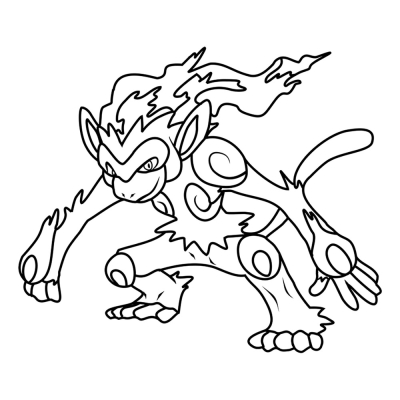 Pokemon Infernape #0392