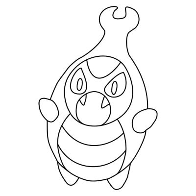 Pokemon Carracosta #0588