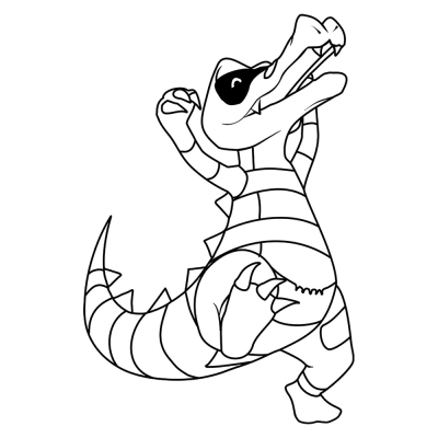 Pokemon Krookodile #0552