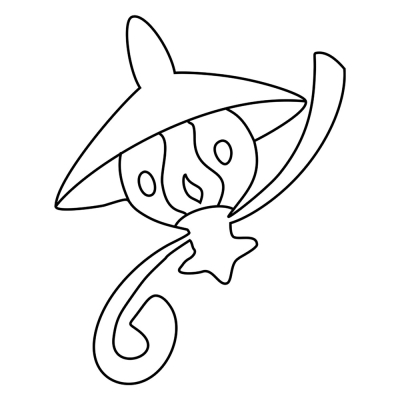 Pokemon Lampent #0608