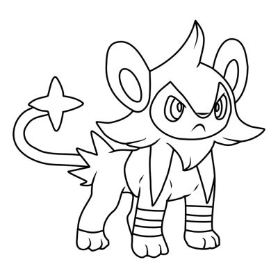 Pokemon Luxio #0404