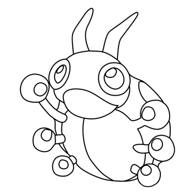 Pokemon Ledian #0165