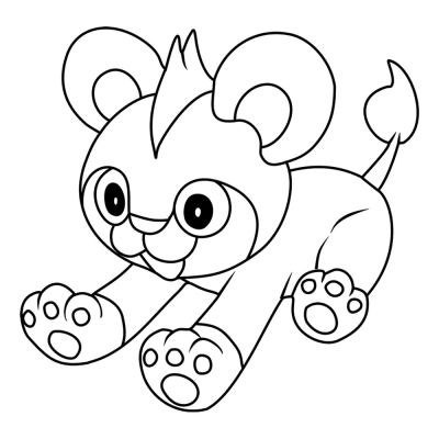 Pokemon Litleo #0667