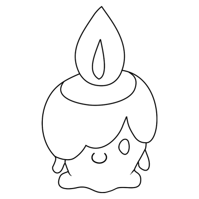 Pokemon Litwick #0607