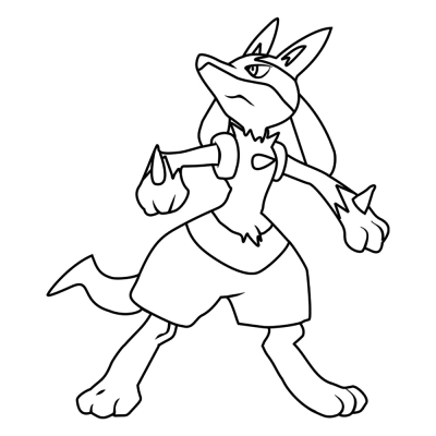 Pokemon Lucario #0448