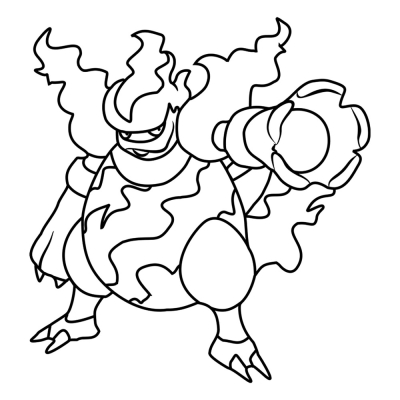 Pokemon Magmortar #0467