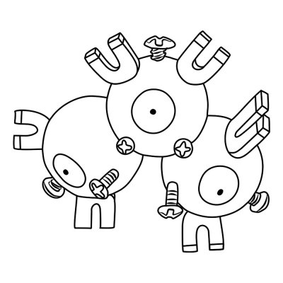 Magneton Pokémon #0082