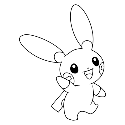 Pokemon Plusle #0312
