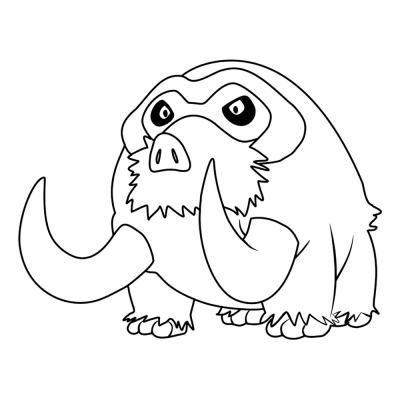 Pokemon Mamoswine #0473
