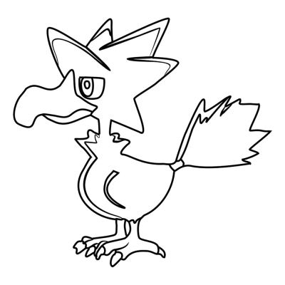 Pokemon Murkrow #0198