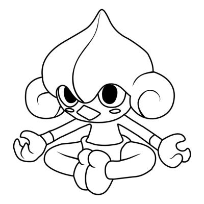 Pokemon Meditite #0307