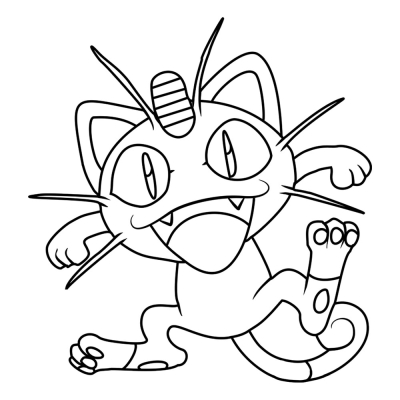 Pokemon Meowth #0052
