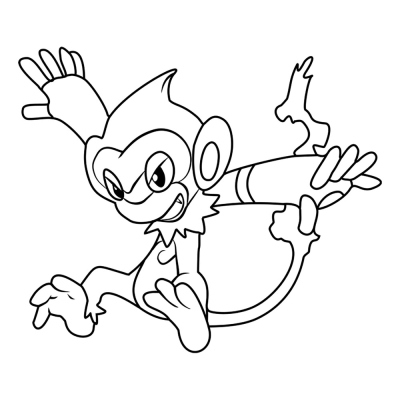 Pokemon Monferno #0391