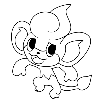 Pokemon Pansear #0513