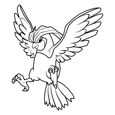 Pokémon Pidgeotto #0017
