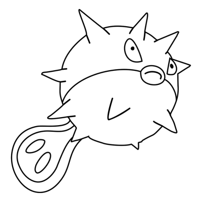Pokemon Qwilfish #0211
