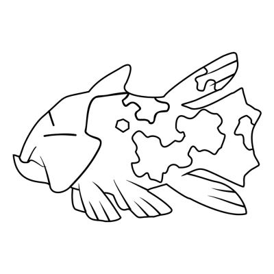 Pokemon Relicanth #0369