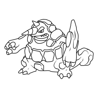 Pokemon Rhyperior #0464