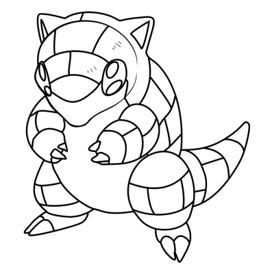 Pokemon Sandshrew #0027