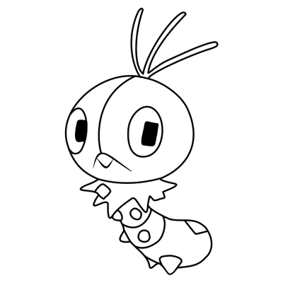 Scatterbug Pokemon #0664