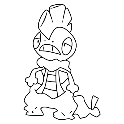 Pokemon Scrafty #0560