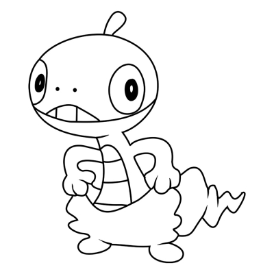 Pokemon Scraggy #0559