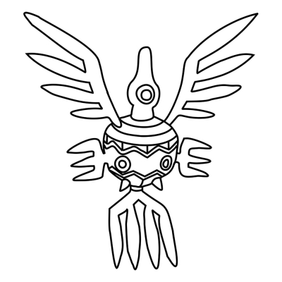 Pokemon Sigilyph #0561