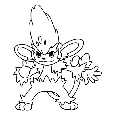 Pokemon Simisage #0512