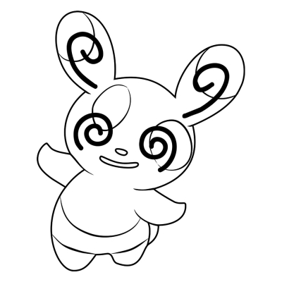 Spinda Pokémon #0327
