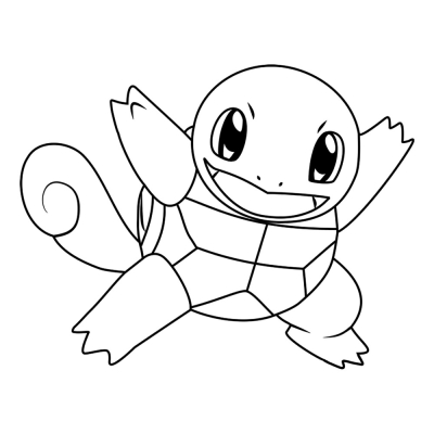 Pokemon Squirtle  for Kids