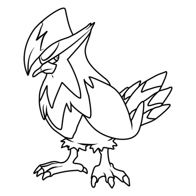 Pokemon Staraptor #0398