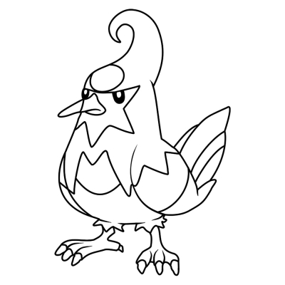Pokémon Staravia #0397